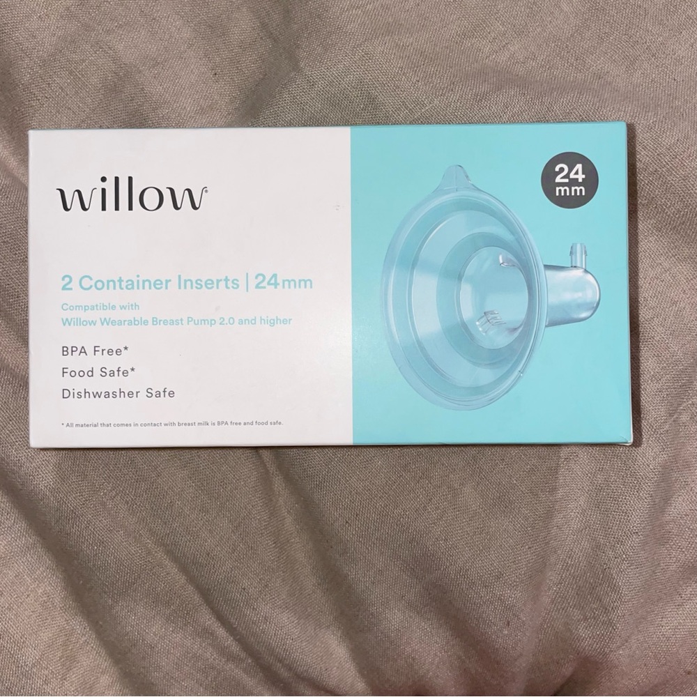 NEW Willow two container inserts 24mm